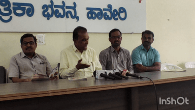 ಹಾವೇರಿ: ಸವಣೂರಿನಲ್ಲಿ ಜ.24-25ರಂದು ಹಾವೇರಿ ಜಿಲ್ಲಾ 15ನೇ ಕನ್ನಡ ಸಾಹಿತ್ಯ ಸಮ್ಮೇಳನ; ನಗರದಲ್ಲಿ ಜಿಲ್ಲಾಧ್ಯಕ್ಷ ಲಿಂಗಯ್ಯ ಹಿರೇಮಠ್