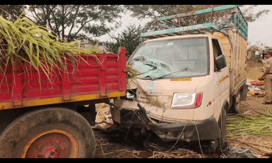 खुलताबाद: गदाना गावाजवळ अशोक लेलैंड-बुलेट भीषण अपघात; एकाचा जागीच मृत्यू, एक जखमी