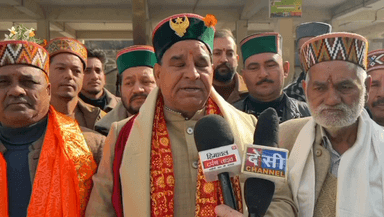 सैंज: वी बी जी राम जी अधिनियम को लेकर कांग्रेस के जिला अध्यक्ष सेस राम आजाद