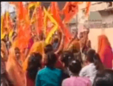 सोनबरसा: बेताही में श्रीराम मंदिर स्थापना दिवस पर अखंड रामायण व निकला भव्य धार्मिक जुलूस