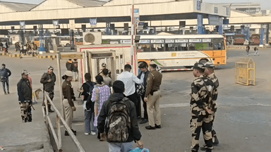 प्रीत विहार: गणतंत्र दिवस को देखते हुए आनंद विहार बस अड्डे पर सुरक्षा व्यवस्था बढ़ाई गई