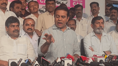 సిరిసిల్ల: సిట్ నోటీసులపై మీడియా ప్రతినిధులు అడిగిన ప్రశ్నలపై సిరిసిల్లలో స్పందించిన మాజీ మంత్రి కేటీఆర్