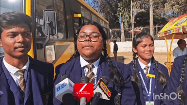 अंबिकापुर: अंबिकापुर शहर के कला केंद्र मैदान में उड़ान कार्यक्रम के बाद पब्लिक एप की टीम ने छात्रा से बातचीत की