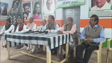 नीमच नगर: मतदाता सूची में छेड़छाड़ का आरोप, कांग्रेस ने भाजपा पर साधा निशाना