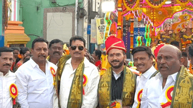 ପାରଳାଖେମୁଣ୍ଡି: ଜିଲ୍ଲା ପାରଳାଖେମୁଣ୍ଡି ସ୍ଥିତ ବଡ଼ ଦାଣ୍ଡ ଠାରେ ମାଁ କନିକା ପରମେଶ୍ୱରୀ ଙ୍କ ପୂଜା ରେ ସାମିଲେ ହେଲେ ବିଧାୟକ