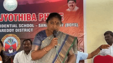 సంగారెడ్డి: విద్యారంగానికి సీఎం పెద్దపీట: టీజీఐఐసీ చైర్పర్సన్ తూర్పు నిర్మల జగ్గారెడ్డి