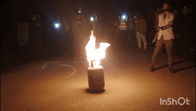 बलिया: पुलिस लाइन प्रांगण में 'ब्लैकआउट' वॉर टाइम मॉक ड्रिल का आयोजन हुआ