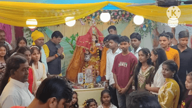 डेहरी: डेहरी विधायक ने न्यू एक्सीलेंट एकेडमी में सरस्वती पूजा में लिया आशीर्वाद