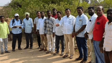 మాచారెడ్డి: ఉపాధి నిధులతో పంటపొలాల బాటలకు మోక్షం వస్తుందన్న ఫరీద్ పేట సర్పంచ్ జీడిపల్లి నరసింహారెడ్డి