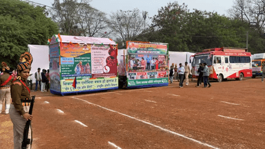 पुलिस परेड ग्राउण्ड नर्मदापुरम की झाकी #viralvideo #narmadapuram #hoshangabaad #mp #policeground