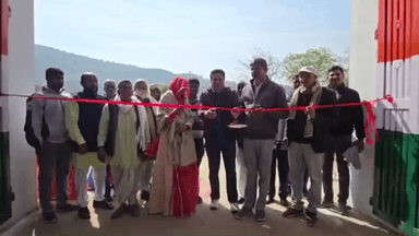 बानसूर: गणतंत्र दिवस पर ₹3 लाख की लागत से बने विद्यालय के मुख्य द्वार का हुआ लोकार्पण