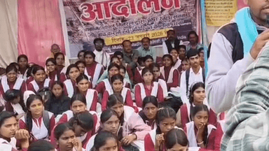 मानपुर: पड़वार में नदी बचाओ के धरने में छात्राओं को भेजने पर प्राचार्य निलंबित, 4 अतिथि शिक्षक हटाए गए