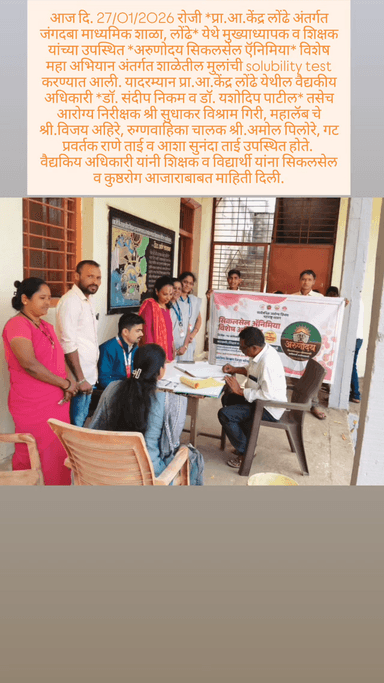 आरोग्य विभाग,
जिल्हा परिषद जळगाव