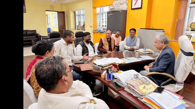 झरिया/जोरापोखर/सिंदरी: सिंदरी विधायक ने पीजी की पढ़ाई शुरू करने के लिए कुलपति और कुलसचिव से किया आग्रह