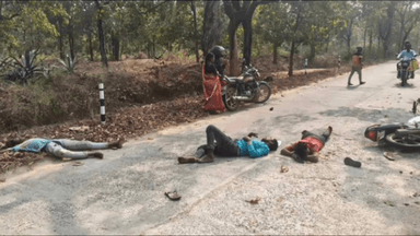 गुराबंदा: काड़गायशोल में तेज रफ्तार बाइक दुर्घटनाग्रस्त, तीन प्रवासी मजदूर गंभीर रूप से घायल