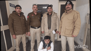 समालखा: समालखा पुलिस ने हाथवाला मोड़ के पास एक युवक को चोरी की बाइक के साथ किया गिरफ्तार