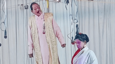 बलियापुर: परघा राजबाड़ी में बांग्ला जात्रा का आयोजन किया गया