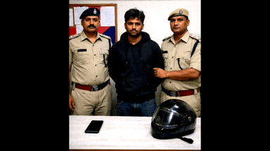 पदमा: बड़ी में कार सवार यात्री से मोबाइल लूटकर फरार आरोपी पदमा निवासी गिरफ्तार