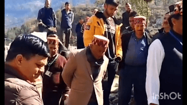 सैंज: बकशाहल टापू को डेंजर जोन घोषित करने के लिए किया गया संयुक्त निरीक्षण