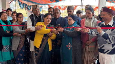 गरुड़: नगर पंचायत गरूड़ का कार्यालय विधायक, जिला पंचायत अध्यक्ष, ब्लॉक प्रमुख व नगर पंचायत अध्यक्ष ने किया शुभारंभ