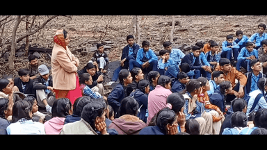 पवई: अनुभूति कार्यक्रम में बच्चे प्रकृति से रूबरू हुए, पबई जनपद पंचायत अध्यक्ष कार्यक्रम में मौजूद रहीं