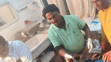 पेटरवार: हिंदुस्तान पुल पर सड़क दुर्घटना में बाइक सवार घायल, शरीर के अन्य हिस्सों में आई चोटें