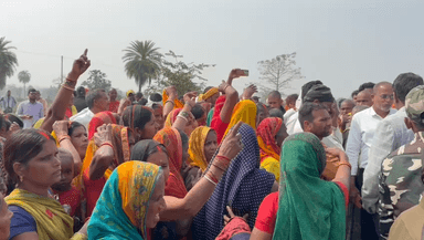 जयनगर: करियावां पंचायत में जलापूर्ति योजना का विरोध, ग्रामीणों ने इंटक वेल निर्माण रोकने का किया ऐलान