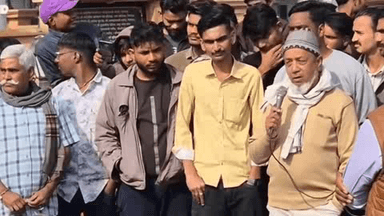 बिलारा: लड़की भगाने के मामले को लेकर बिलाड़ा में शांतिपूर्वक बंद, एसडीएम को सौंपा ज्ञापन