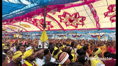 उमरेठ: मोरडोंगरी के काराबोह में कोयापुनेमी धर्म सभा में जुटे 50 गांव के आदिवासी, विधायक सोहन बाल्मिक ने कथा सुनी