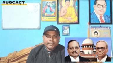 #UGCact पर #SC द्वारा रोक लगाने पर स्वर्ण की मनसा पूरी हुई लेकिन वह अभागा कब थे ??