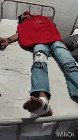 डीग: डीग-कामां मार्ग पर ट्रैक्टर और बाइक की टक्कर, युवक गंभीर घायल, भरतपुर रेफर