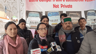 भुंतर: टैक्सी मैक्सी ऑपरेटर यूनियन की उपाध्यक्ष रानू देवी