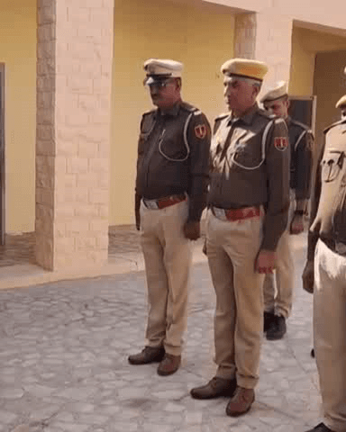 जायल: रोल पुलिस थाने में राष्ट्रपिता महात्मा गांधी की पुण्यतिथि पर मोन धारण कर श्रद्धांजलि अर्पित की गई