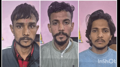 बापौली: थाना औद्योगिक सेक्टर 29 पुलिस ने जानलेवा हमला करने के तीन आरोपियों को किया गिरफ्तार