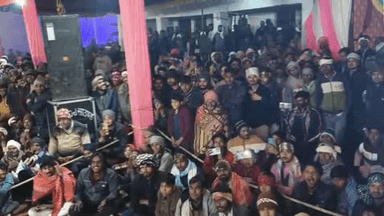 रूपवास: रूपवास के बसंत मेले में रामधन गुर्जर के रसिया ढोला गायन कार्यक्रम का आयोजन हुआ