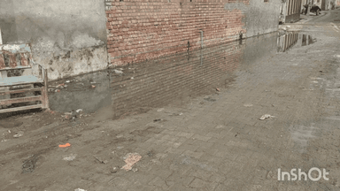 बापौली: गांव बहरामपुर में गंदे पानी से परेशान ग्रामीण, प्रशासन और विधायक से समाधान की मांग