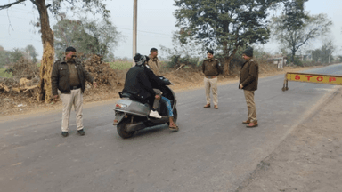 शिवपुरी: सिरसौद थाना पुलिस का सड़क सुरक्षा अभियान, 63 वाहन चालकों पर हुई कार्रवाई