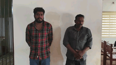 ഉടുമ്പൻചോല: വിൽപ്പനക്കായി കടത്തിക്കൊണ്ട് വന്ന 4 കിലോ കഞ്ചാവുമായി 2 പേരെ രാജാക്കാട് പോലീസ് പിടികൂടി