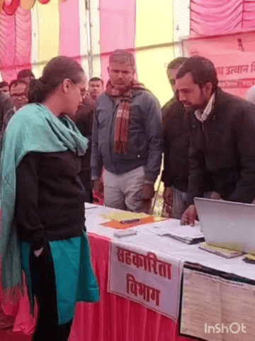 भरतपुर: जिला प्रभारी सचिव ने ग्राम उत्थान शिविरों का किया निरीक्षण