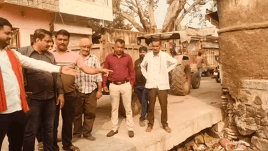 मुर्तीजापूर: मूर्तिजापुरात राम मंदिर परिसरातील नाल्याची ‘ऑन द स्पॉट’ स्वच्छता