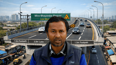 👉 मीरा-भयंदर ब्रिज या क्रिकेट पिच? 🤯 4 लेन से सीधे 2 लेन… ठेकेदार बैटिंग का शौकीन था!