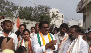 నర్సాపూర్: నర్సాపూర్ మున్సిపల్ చైర్మన్ సీటు కాంగ్రెస్ దే కాంగ్రెస్ నర్సాపూర్ ఇన్చార్జ్ ఆవుల రాజిరెడ్డి