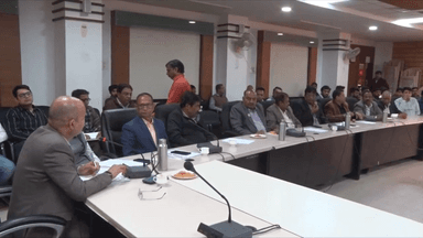 मल्हारगंज: निवेश प्रोत्साहन केंद्र को लेकर महत्वपूर्ण बैठक, कलेक्टर ने उद्योगपतियों को दी जानकारी