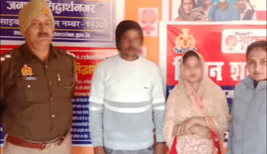 शोहरतगढ़: थाना उसका बाजार की मिशन शक्ति पुलिस टीम ने एक परिवार को बिखरने से बचाया