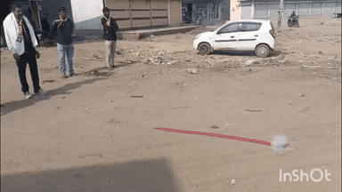 સાંતલપુર: બસ સ્ટેન્ડ નજીક આમ આદમી પાર્ટી કાર્યકર્તાઓ દ્વારા અગ્રણી નેતાઓને જામીન મળતા ફટાકડા ફોડી વિજ્યોત્સવ મનાવ્યો