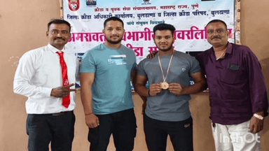 वाशिम: शिरपूरचा दर्शन जाधव पावर लिफ्टिंग क्रीडा स्पर्धेत प्रथम