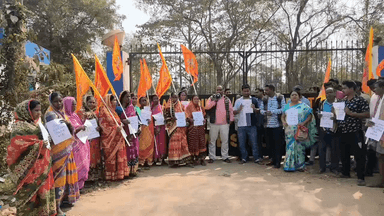 গোপীবল্লভপুর ২: একাধিক দাবীতে গোপীবল্লভপুর সাপ্লাই অফিসের সামনে বিক্ষোভ প্রদর্শন করলেন গোপীবল্লভপুর ১ও২ রামনবমী উদযাপন কমিটি