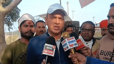 तिकुनिया में अंतराष्ट्रीय हिंदु परिषद का धरना-प्रदर्शन हुआ समाप्त... विधुत विभाग के अधिकारियों ने सभी मांगो को पूरा करन