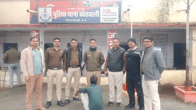 निवाड़ी: एक वर्ष से फरार स्थाई वारंटी को निवाड़ी पुलिस ने किया गिरफ्तार
