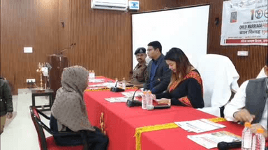 भिनगा: पुलिस लाइन भिनगा में राज्य महिला आयोग की सदस्या ने की महिला जनसुनवाई, 10 शिकायतों में से एक का मौके पर निस्तारण